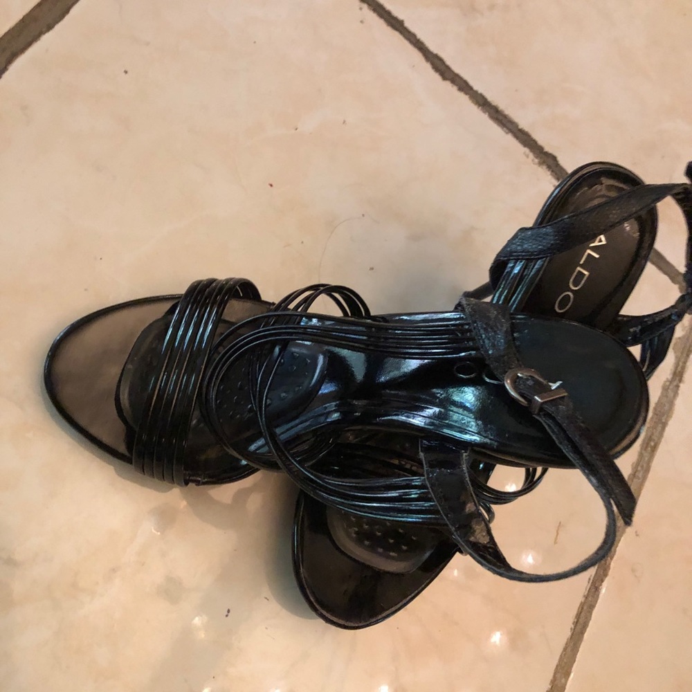 Aldo patent heels sandals 3 for $10 last day